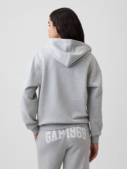 Oversized Fleece Zip Hoodie | Gap Factory