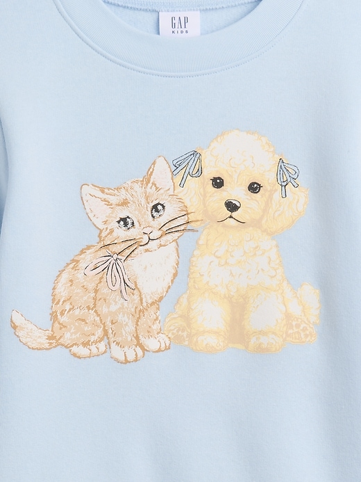 Image number 3 showing, Kids Crewneck Graphic Sweatshirt