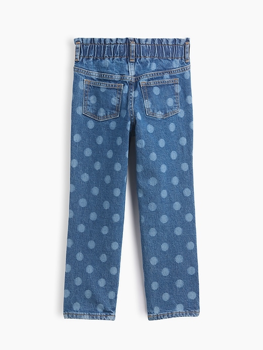 Image number 2 showing, babyGap Print Paperbag Mom Jeans