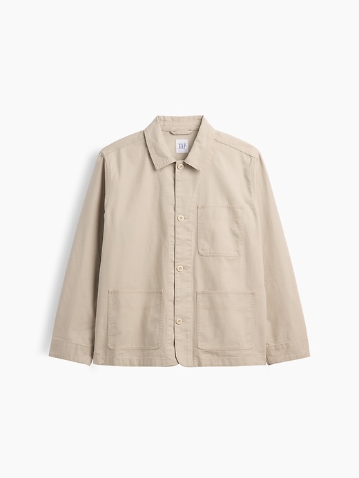 Image number 5 showing, Relaxed Twill Chore Jacket