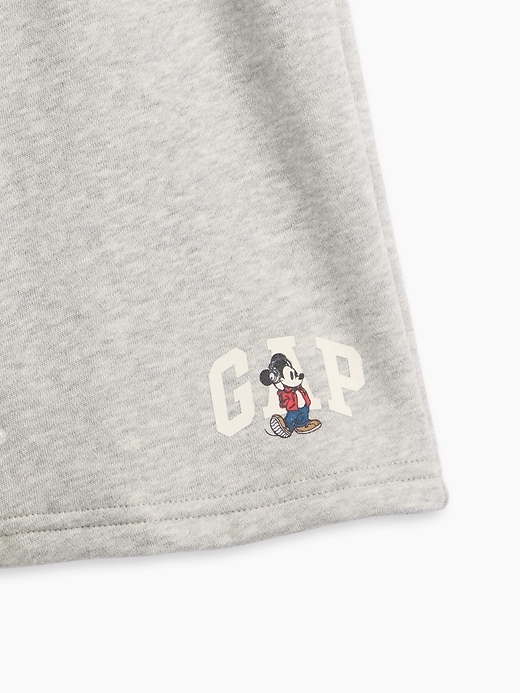 Image number 3 showing, babyGap × Disney Mickey Mouse Relaxed Pull-On Logo Shorts