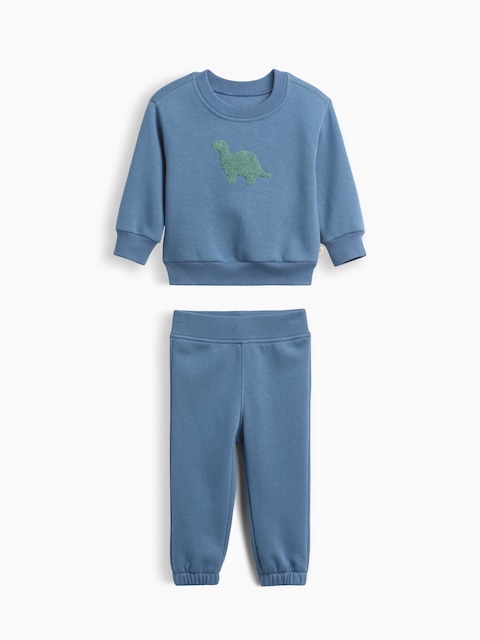 Baby Fleece Two-Piece Outfit Set