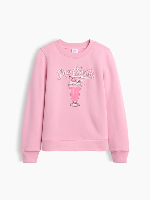 Kids Crewneck Graphic Sweatshirt