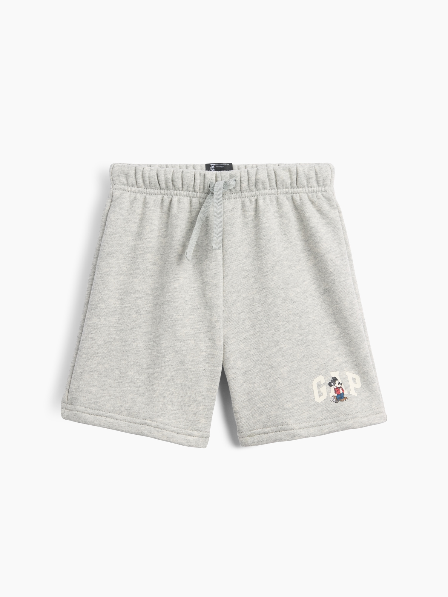 babyGap × Disney Mickey Mouse Relaxed Pull-On Logo Shorts