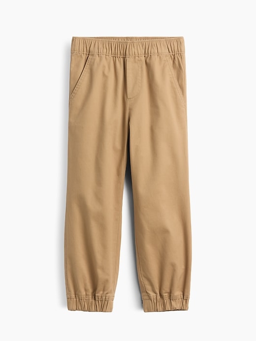 Image number 1 showing, babyGap Pull-On Relaxed Twill Joggers