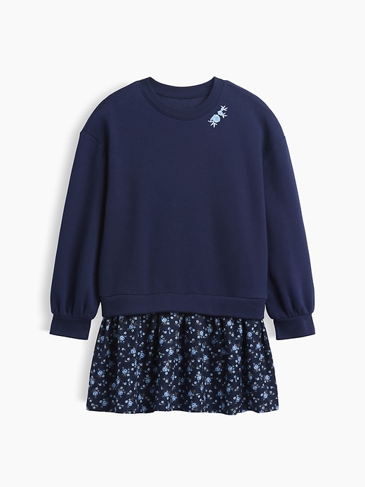 Image number 1 showing, Kids Oversized Sweatshirt Dress
