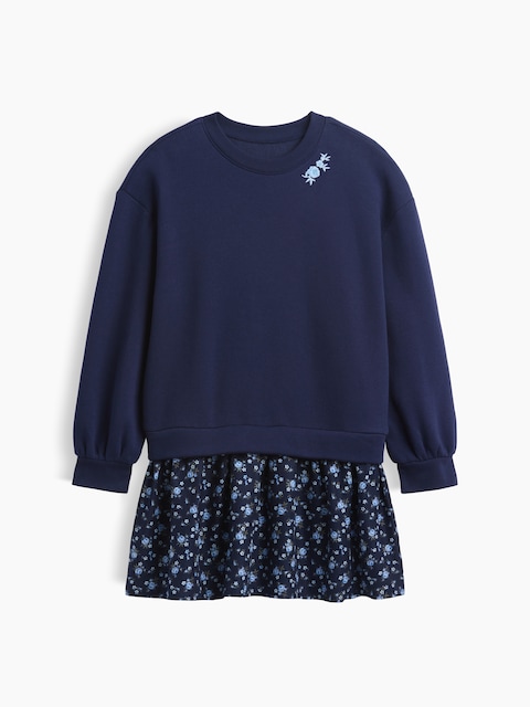 Kids Oversized Sweatshirt Dress