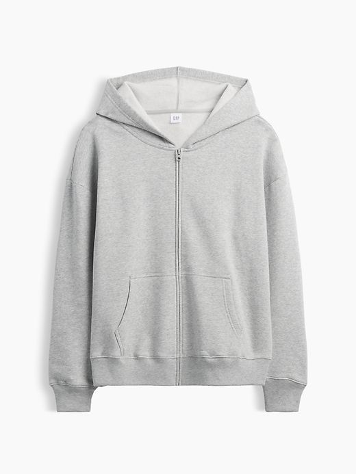 Oversized Fleece Zip Hoodie | Gap Factory