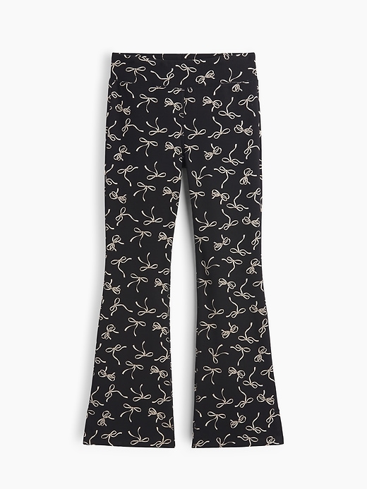 Image number 1 showing, Kids Stretch Jersey Flare Leggings