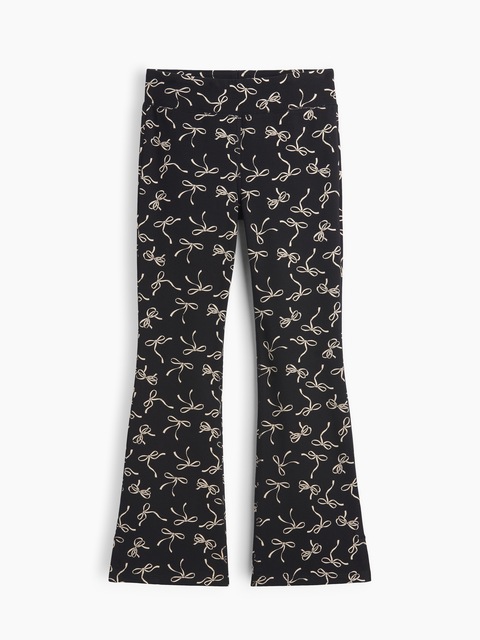 Kids Stretch Jersey Flare Leggings
