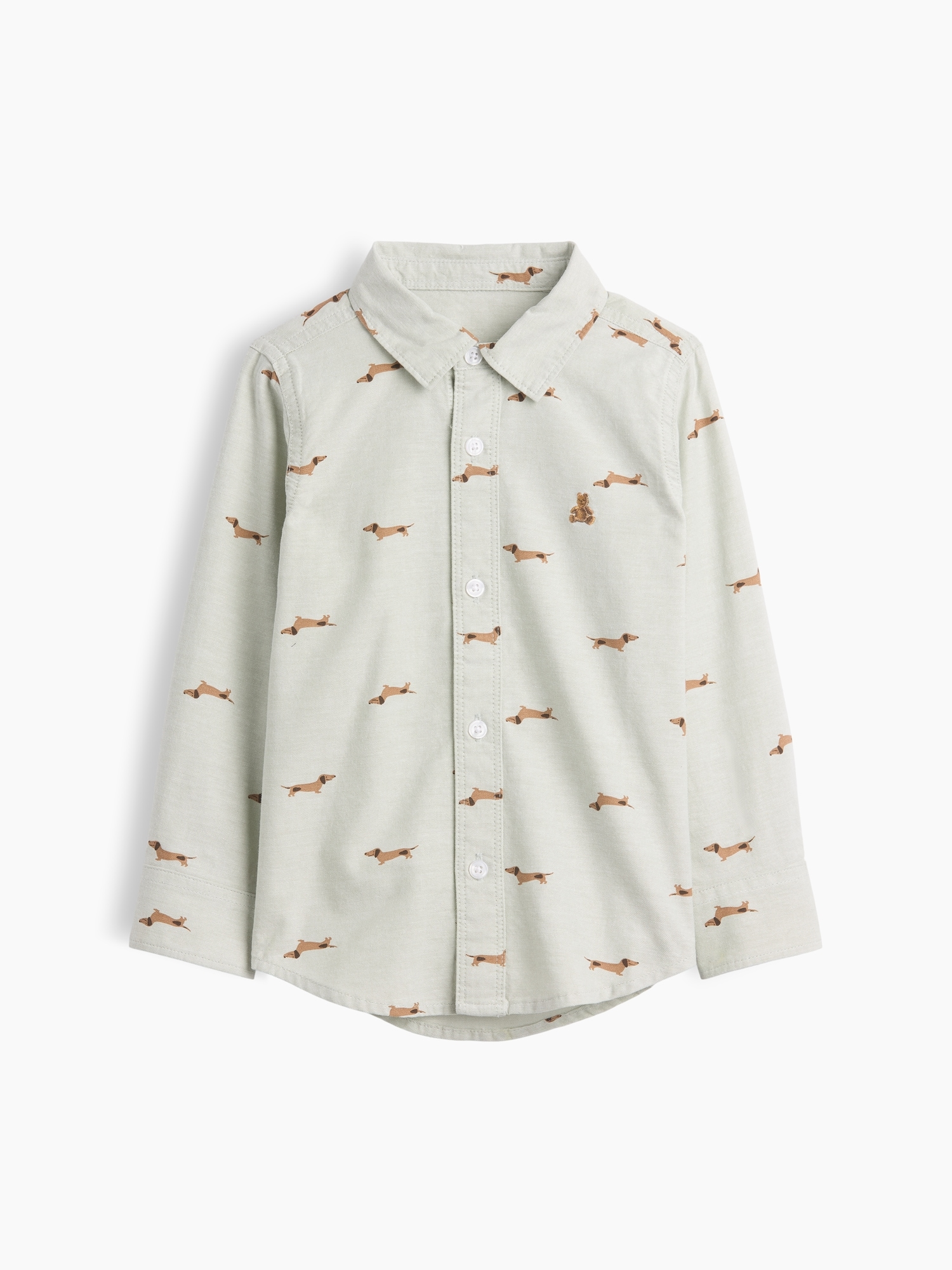 babyGap Print Oxford Shirt