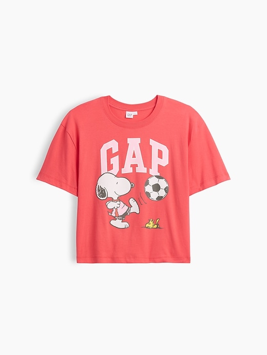 Image number 1 showing, Peanuts Relaxed Logo T-Shirt