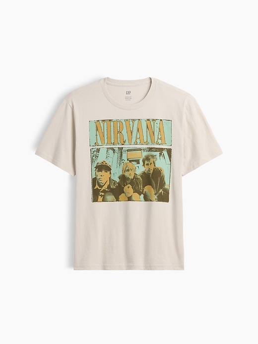 Image number 1 showing, Nirvana Everyday Soft Relaxed Graphic T-Shirt