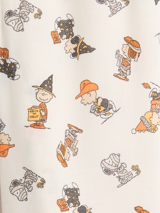 Image number 3 showing, GapKids Peanuts Halloween Flannel PJ Pants