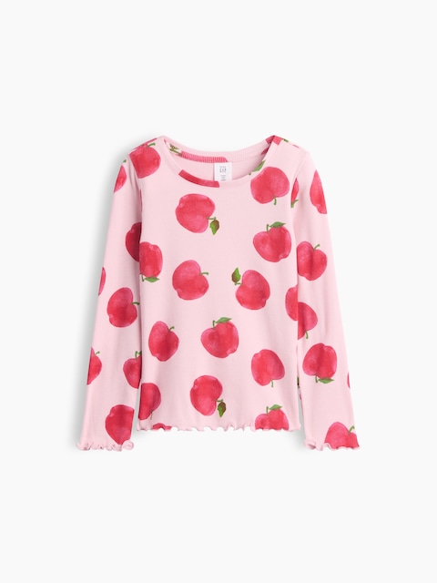 babyGap Ribbed Crewneck T-Shirt