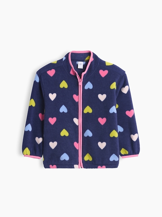 Image number 1 showing, babyGap Relaxed Microfleece Zip Sweatshirt