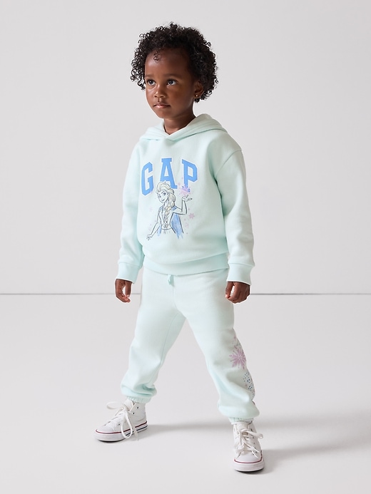 Image number 4 showing, babyGap × Disney Frozen Relaxed Logo Hoodie
