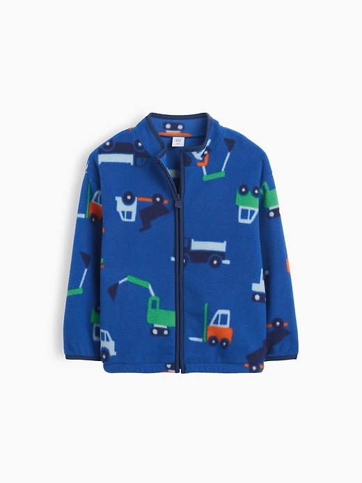 Image number 1 showing, babyGap Relaxed Microfleece Zip Sweatshirt