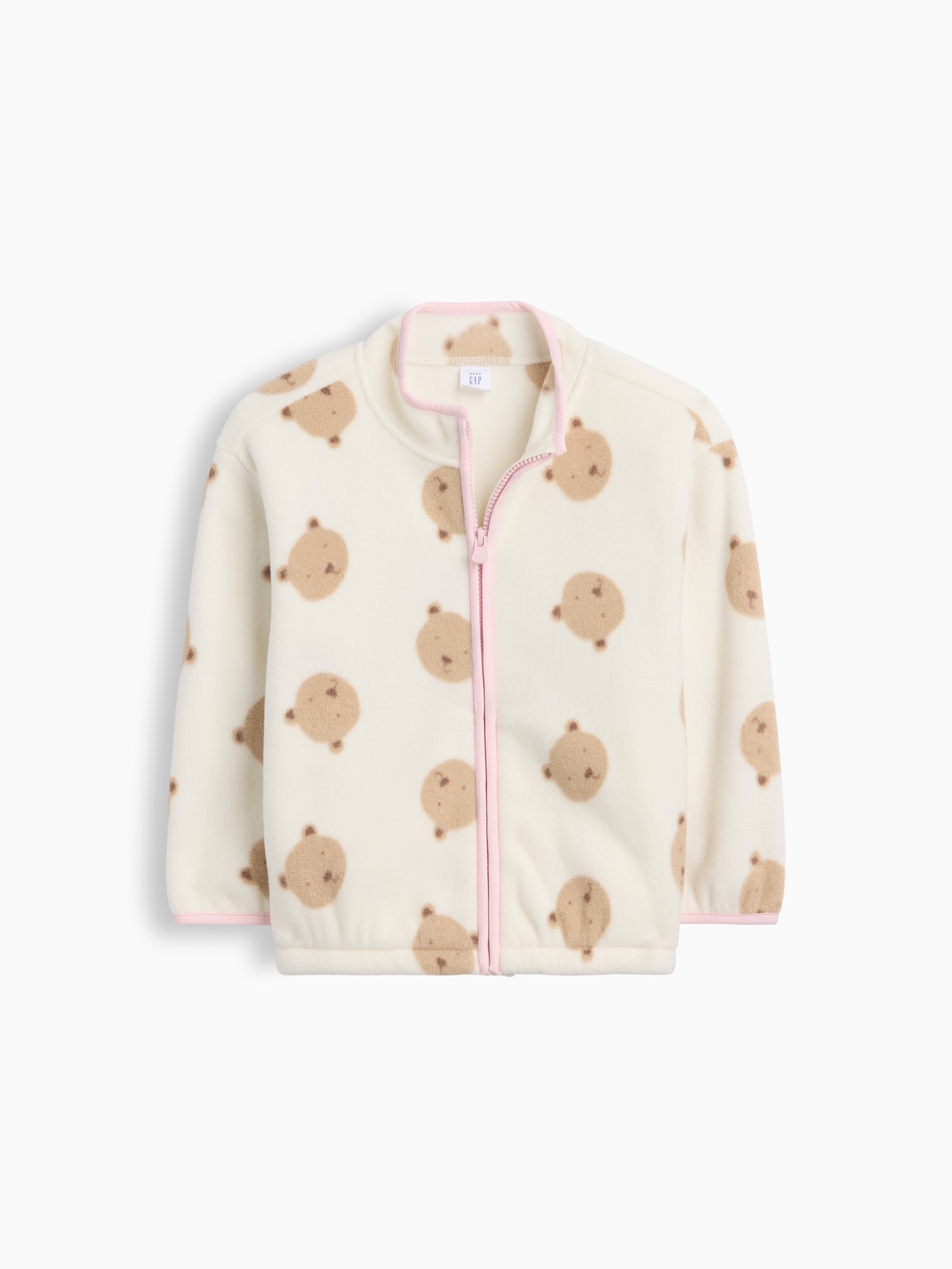 babyGap Relaxed Microfleece Zip Sweatshirt