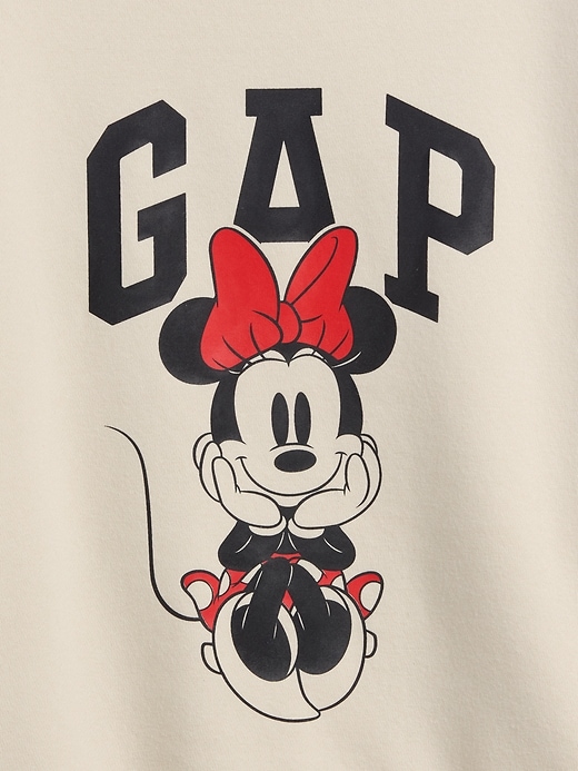 Image number 3 showing, GapKids × Disney Minnie Mouse Relaxed Wedge Crewneck Sweatshirt