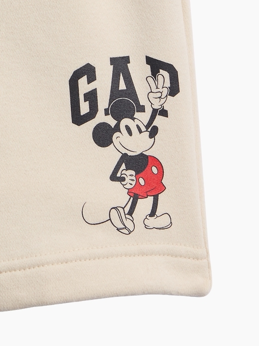 Image number 3 showing, GapKids × Disney Mickey Mouse Relaxed Pull-On Logo Shorts
