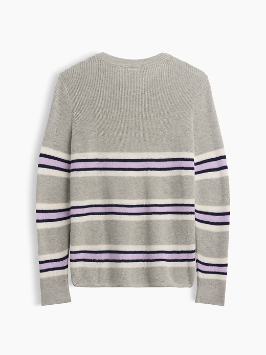 Image number 2 showing, Kids Relaxed Stripe Crewneck Sweater