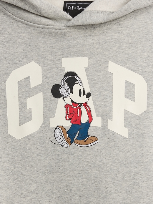 Image number 3 showing, GapKids × Disney Mickey Mouse Relaxed Logo Hoodie