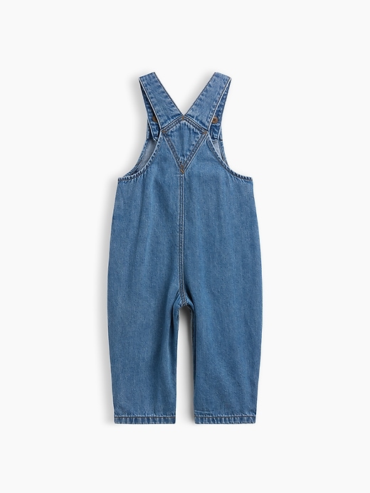 Image number 3 showing, Baby Brannan Bear Denim Overalls