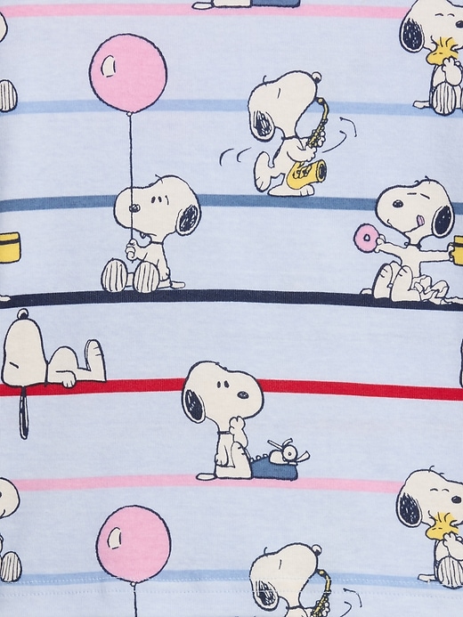 Image number 2 showing, babyGap Peanuts Print PJ Set