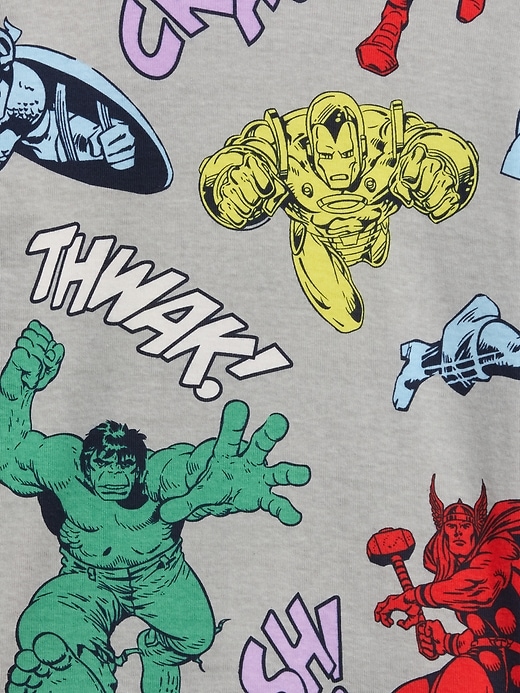 Image number 2 showing, Kids & babyGap Marvel Avengers Print PJ Set