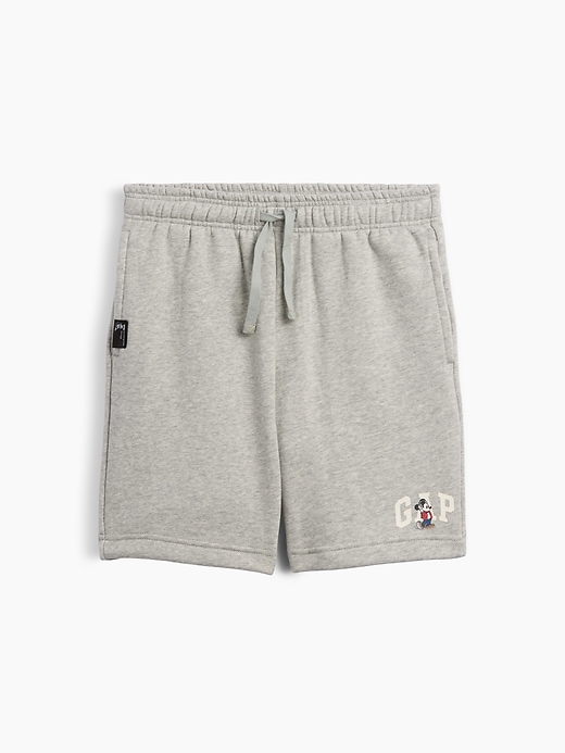 Image number 1 showing, GapKids × Disney Mickey Mouse Relaxed Pull-On Logo Shorts