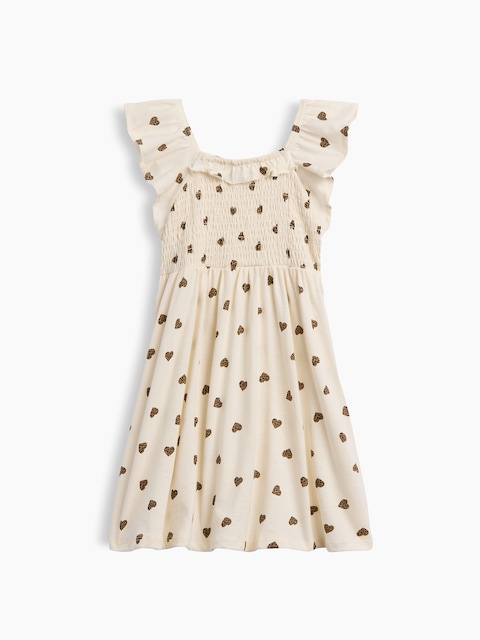 babyGap Smocked Flutter Sleeve Dress