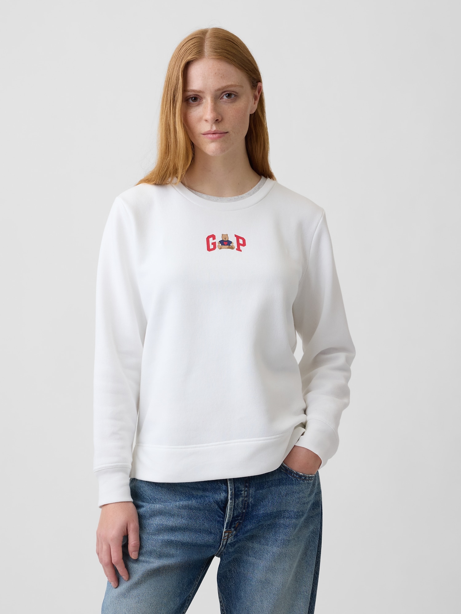 Relaxed Gap Logo Sweatshirt | Gap Factory