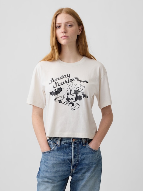 Gap × Disney Mickey Mouse Relaxed Graphic T-Shirt
