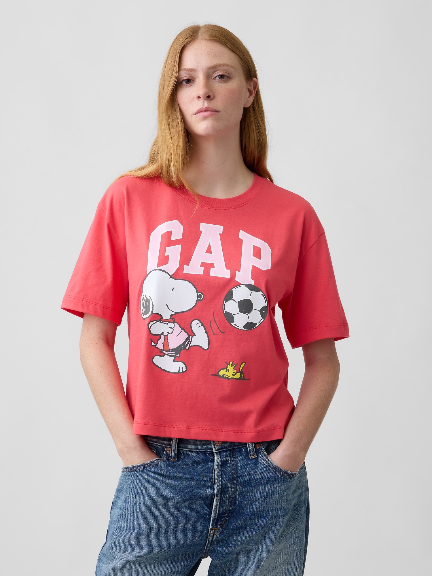 Peanuts Relaxed Logo T-Shirt