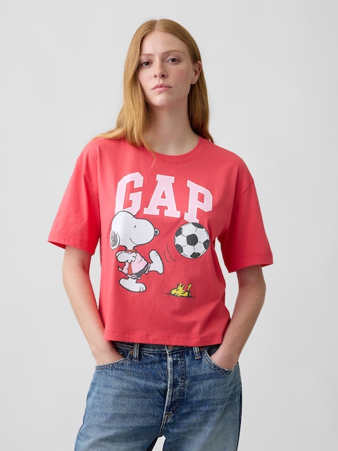 Peanuts Relaxed Logo T-Shirt