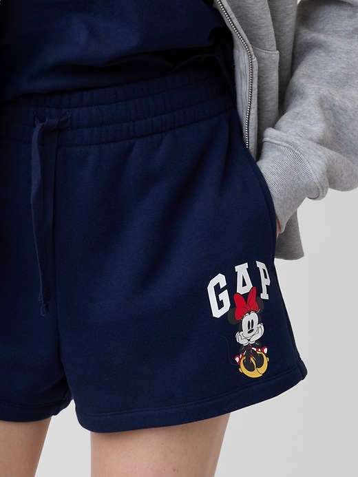 Image number 4 showing, Gap × Disney Minnie Mouse Logo Shorts
