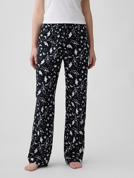 Image number 3 showing, Poplin PJ Pants