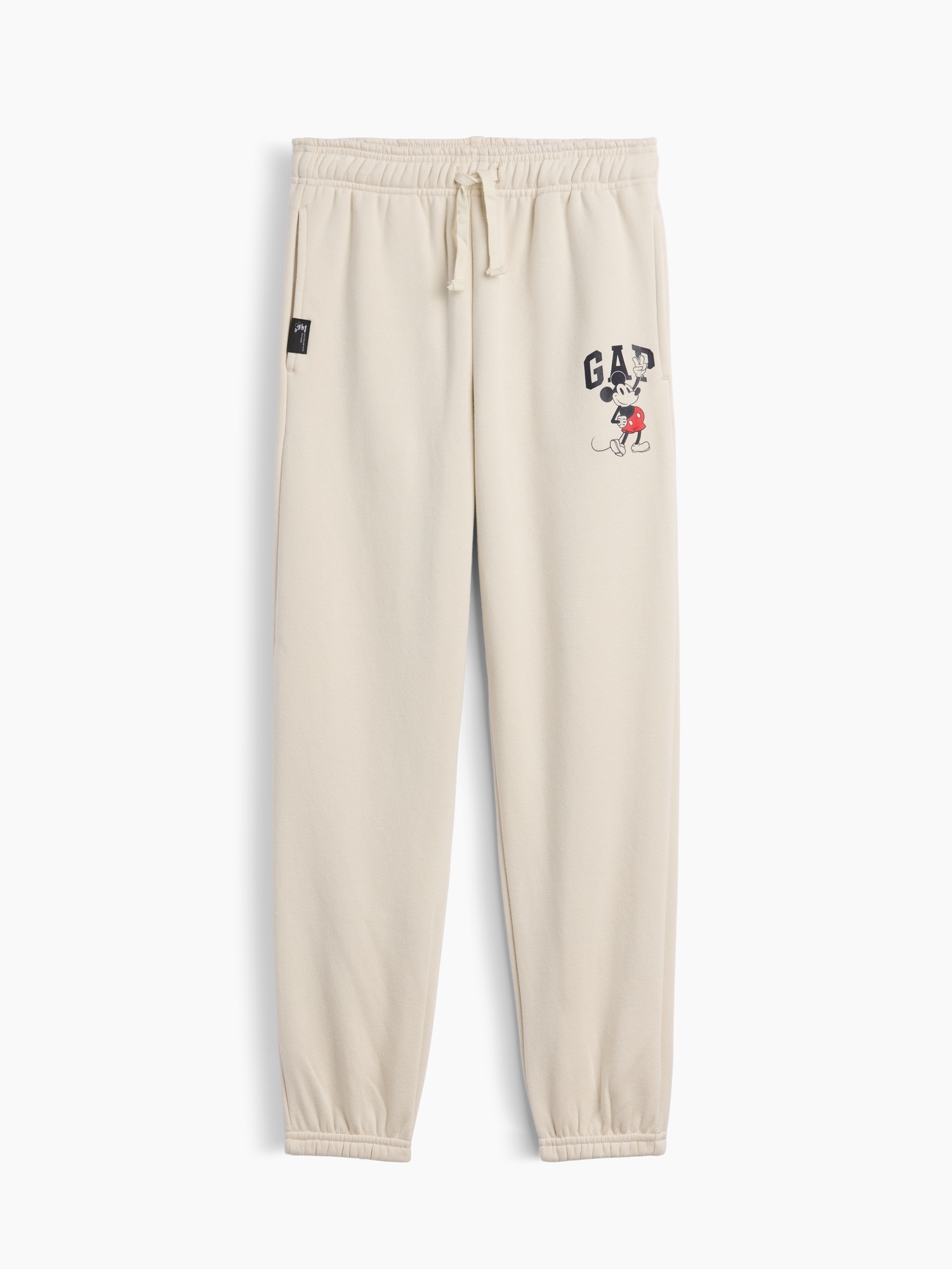 GapKids × Disney Mickey Mouse Relaxed Logo Joggers