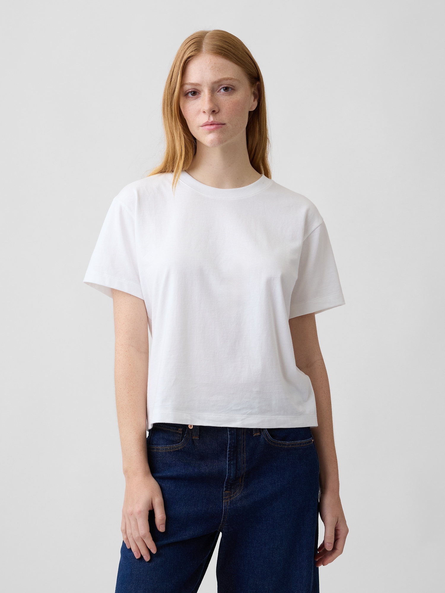 Boxy Crewneck T-Shirt