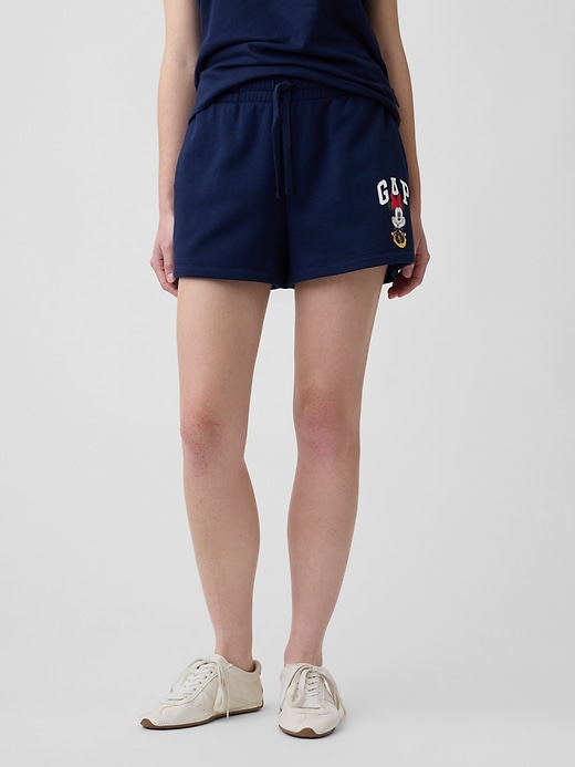 Image number 3 showing, Gap × Disney Minnie Mouse Logo Shorts