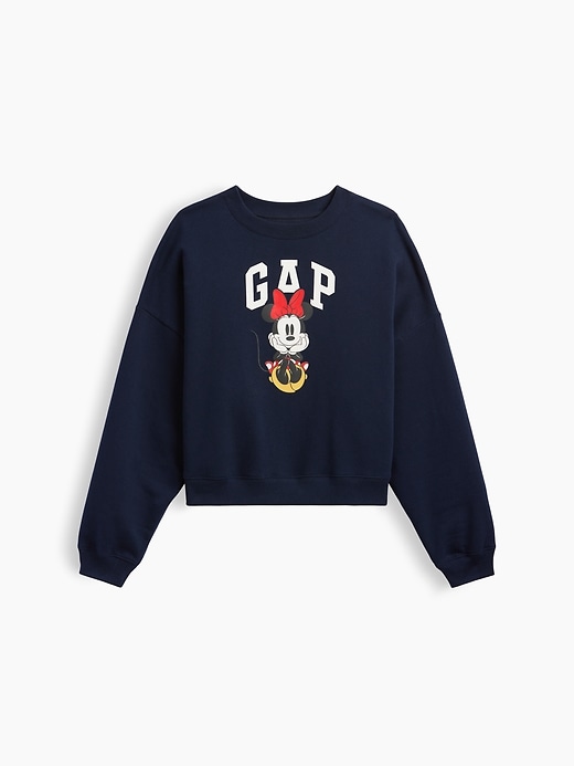 Gap × Disney Minnie Mouse Relaxed Wedge Logo Sweatshirt | Gap Factory