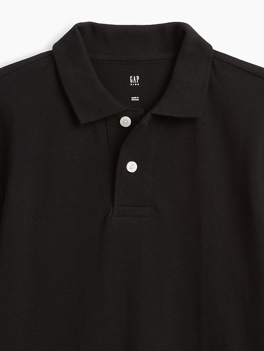 Image number 2 showing, Kids Uniform Pique Polo Shirt