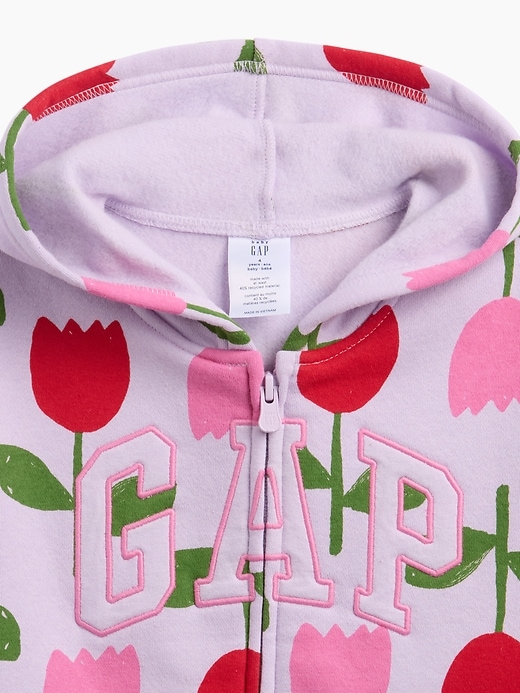 Image number 3 showing, babyGap Relaxed Print Logo Hoodie
