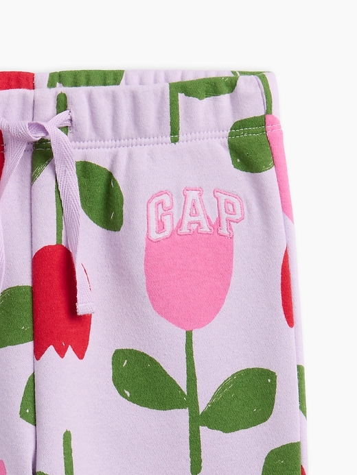 Image number 3 showing, babyGap Pull-On Logo Joggers