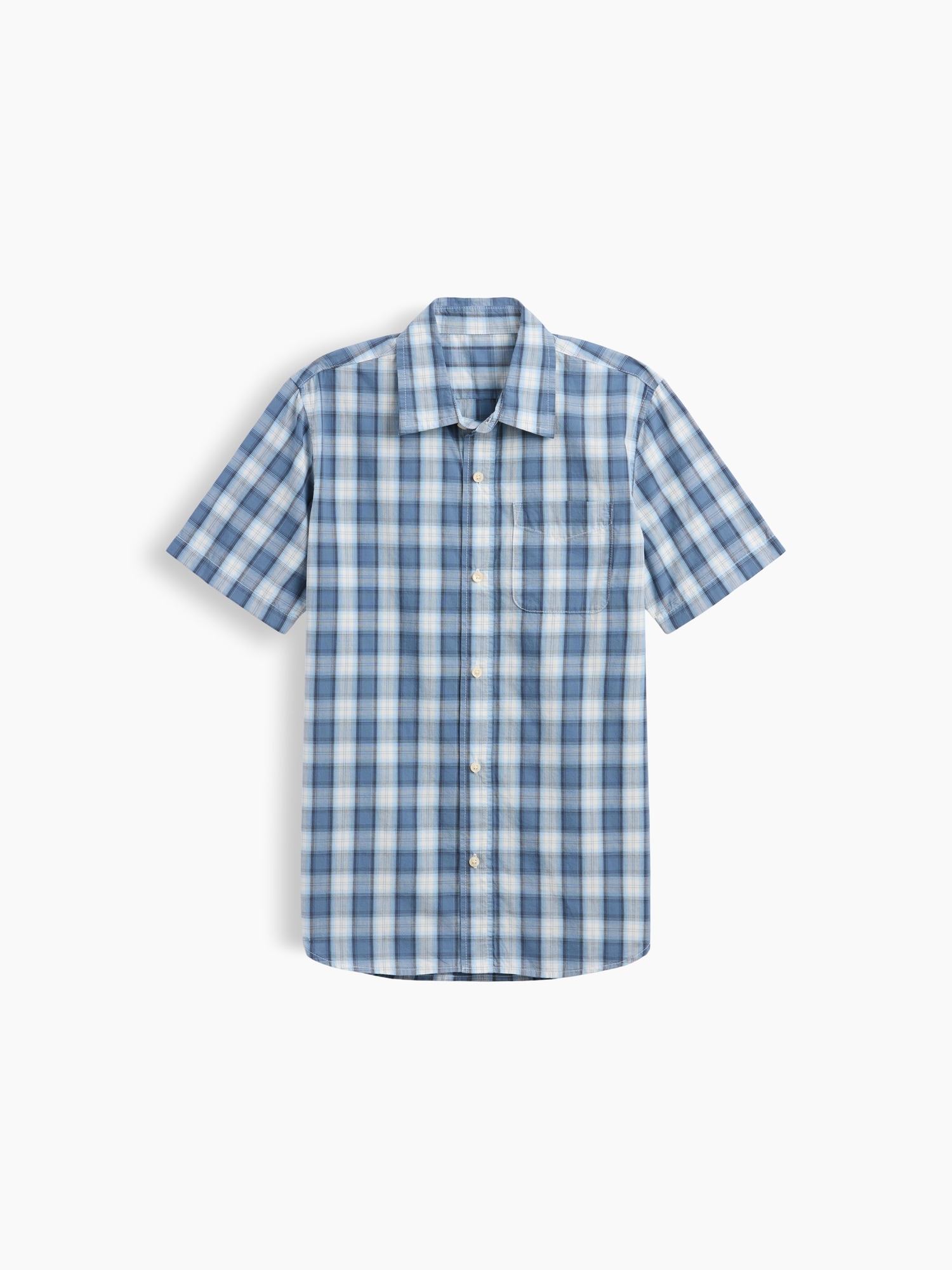 Kids Print Poplin Shirt