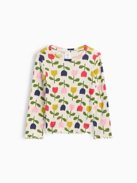 babyGap Ribbed Crewneck T-Shirt