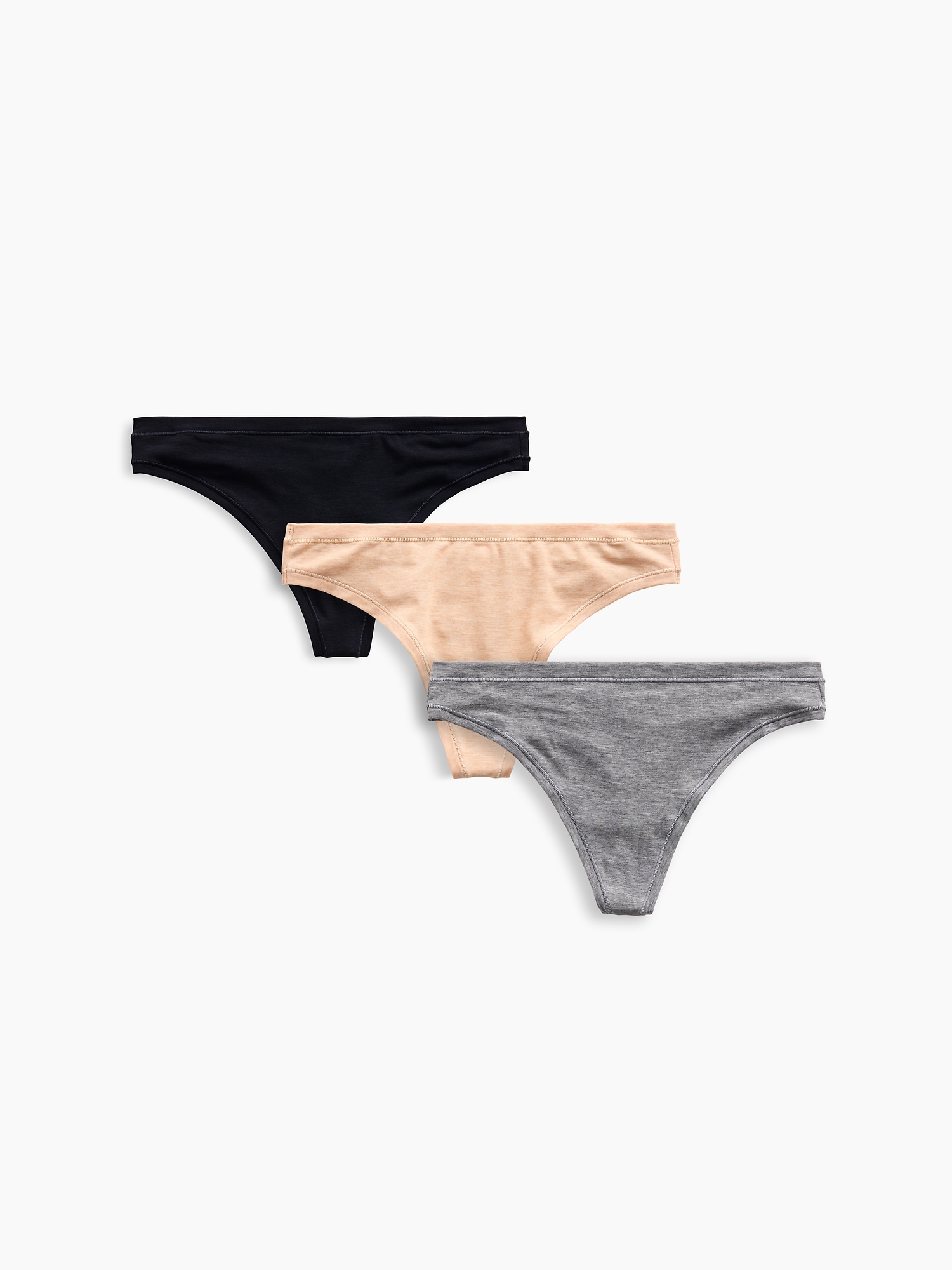 Breathe Thong Underwear (3-Pack)