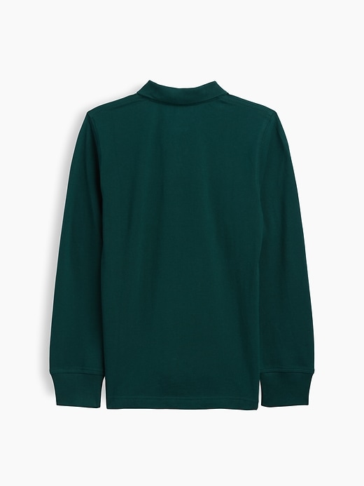 Image number 3 showing, Kids Uniform Pique Polo Shirt