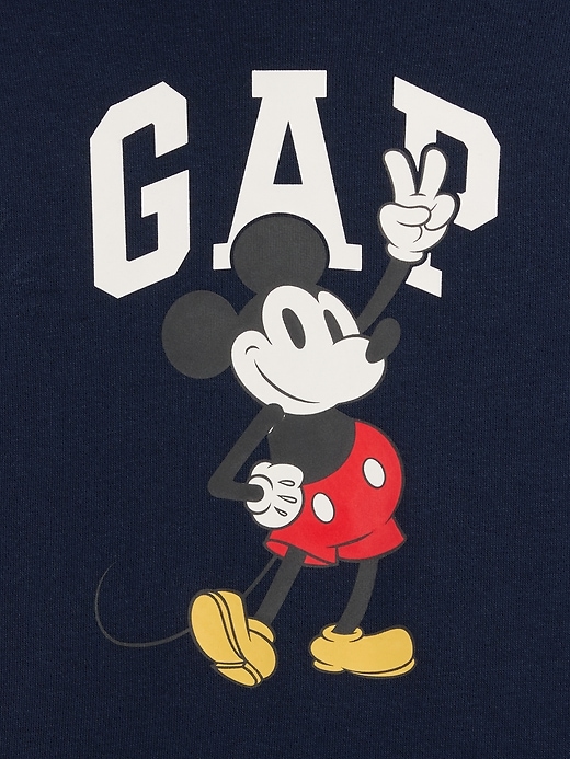 Image number 2 showing, GapKids × Disney Mickey Mouse Relaxed Logo Hoodie